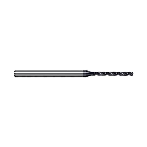 .5mm Drill dia. x 0.1920 in. Carbide HP Drill for Hardened Steels, 2 Flutes, AlTiN Nano Coated